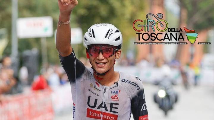 Isaac del Toro conquista el Giro della Toscana y llega a 11 victorias en 2025