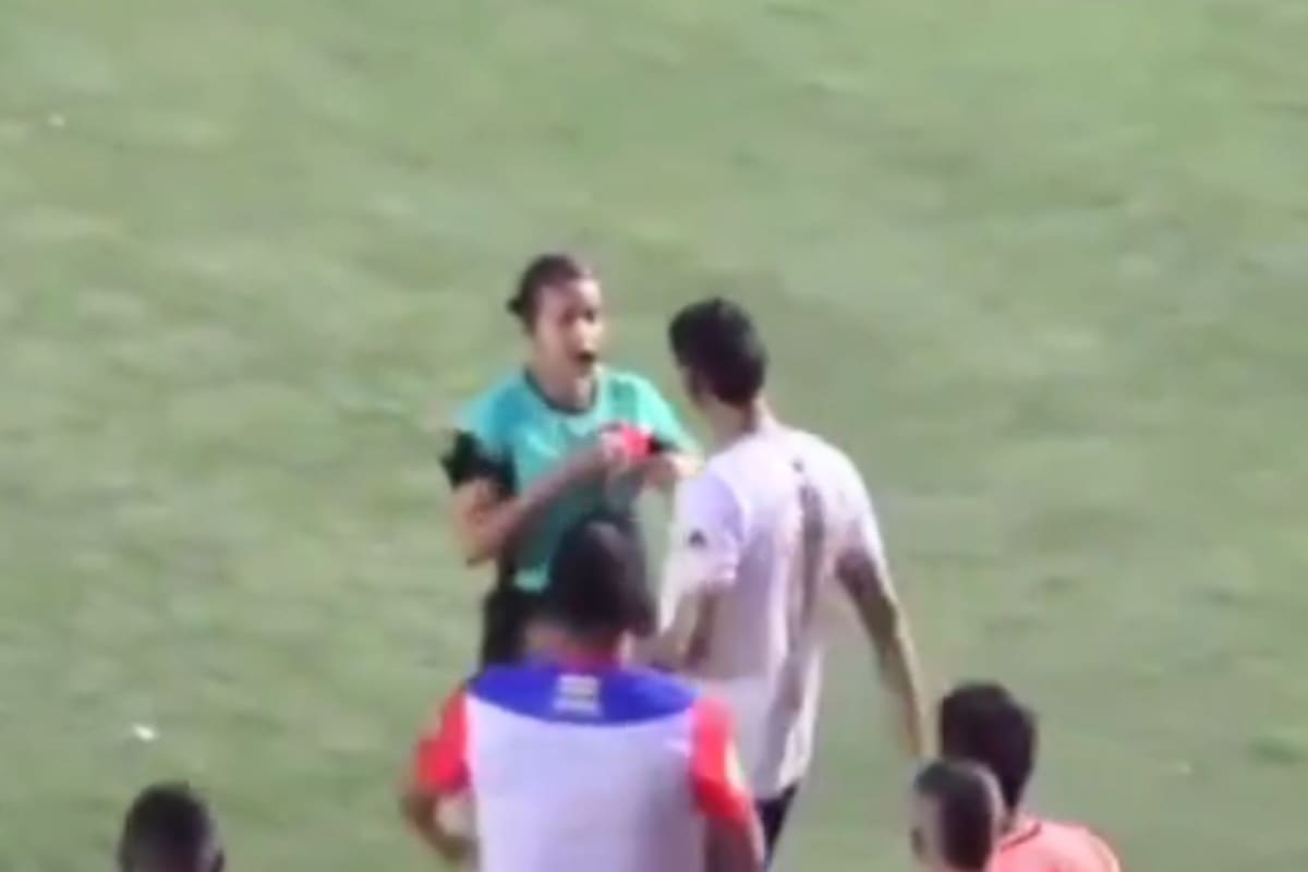 Árbitra Vanessa Ceballos es agredida por un jugador en la Primera C de Colombia