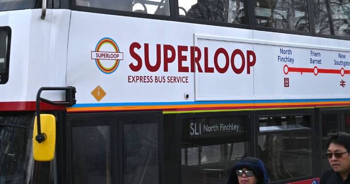 Tfl's plan for new Superloop through Ealing and Barnet - existing London bus route would change