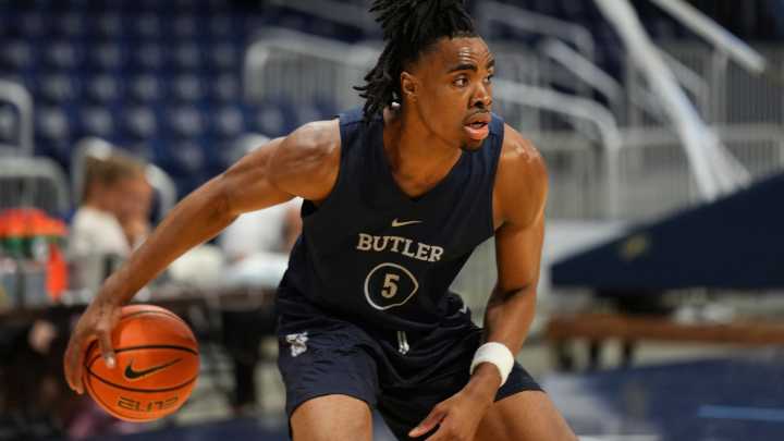 Butler basketball practice observations, injuries, dunks, centers