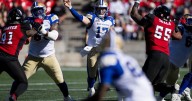 Blue Bombers grind out 26-11 victory over Redblacks to snap three