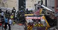 Lisbon's funicular streetcar derails, killing at least 15