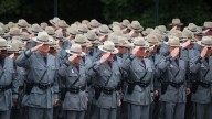 Gov. Hochul among mourners at funeral for state police Sgt. Nigel Barnett