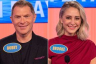 Bobby Flay Makes Brooke Williamson Crack Up on 'Celebrity Family Feud'