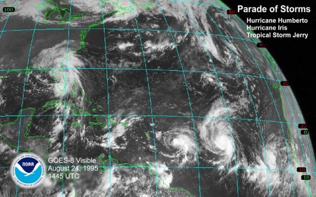 Hurricane season: What is the Fujiwhara effect?
