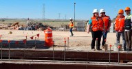 Avanza 75% la cimentación del nuevo Rastro Municipal TIF en Juárez