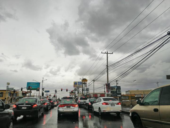Continuará pronóstico de lluvia hasta mañana, incluso en forma de microtormentas