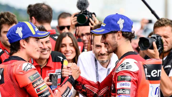 El Marc Márquez más paternalista con un Bagnaia abatido: "Pierdes confianza, confianza..."