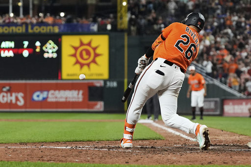 A un out de irse sin hit, Orioles sorprenden a Dodgers con 4 carreras en la 9na y ganan 4