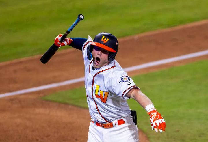 Las Vegas Aviators play Jacksonville Jumbo Shrimp for Triple