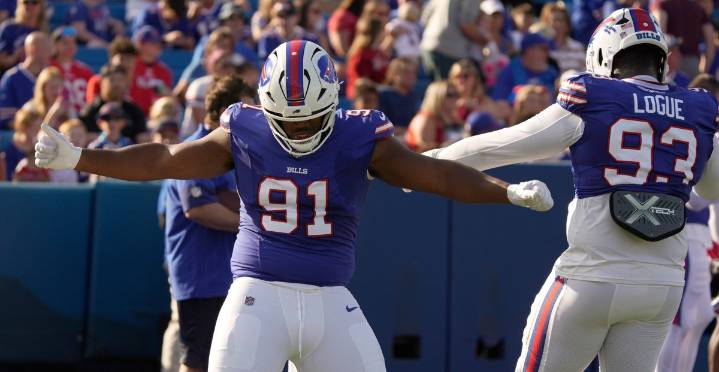 Buffalo Bills Week Two inactives at the New York Jets