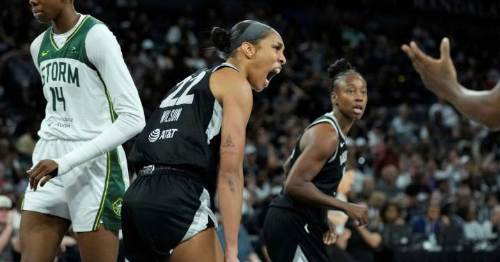 Aces' A'ja Wilson earns historic fourth WNBA MVP award, winning honor back to back