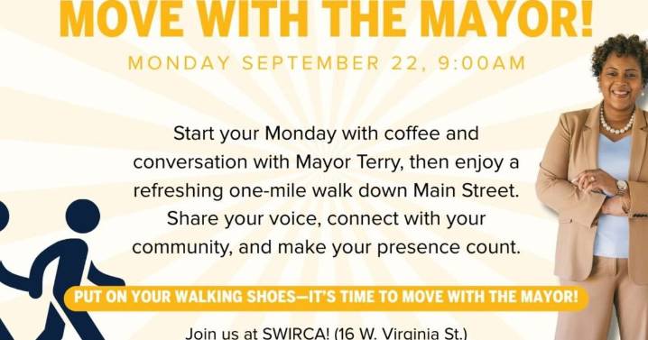 Community invited to “Move with the Mayor” and Celebrate National Senior Center Month