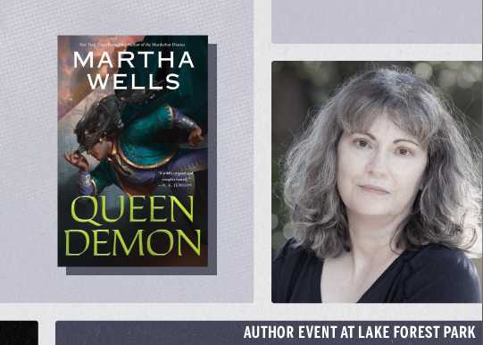MurderBot author Martha Wells at Third Place Books October 14, 2025