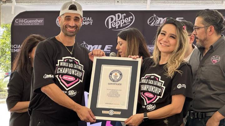 Miki Sudo set Guinness World Record at Taco Cabana eating contest in San Antonio
