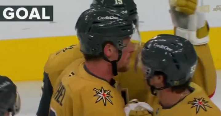 Golden Knights net first preseason win in overtime against Utah Mammoth