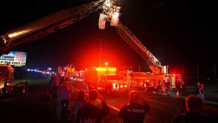 Shooting kills 3 officers and wounds 2 more in rural Pennsylvania. Police say the shooter is dead