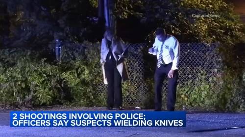 Suspect with knife, Antonio Wallace, charged after being by Chicago police officer on Madison Street in Austin, CPD says