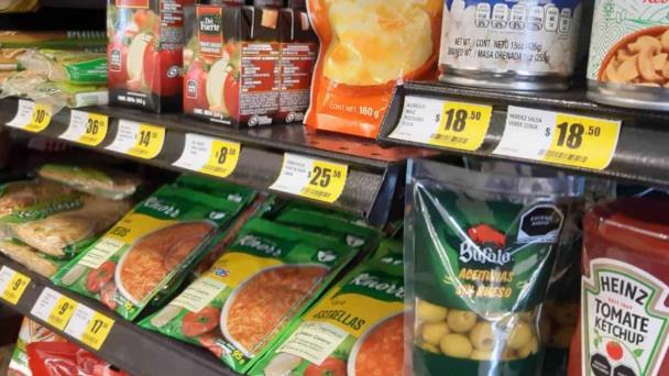 Sin control, precios de artículos de la canasta