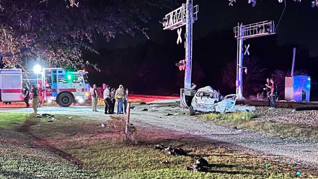Amtrak train collides with car, no injuries reported
