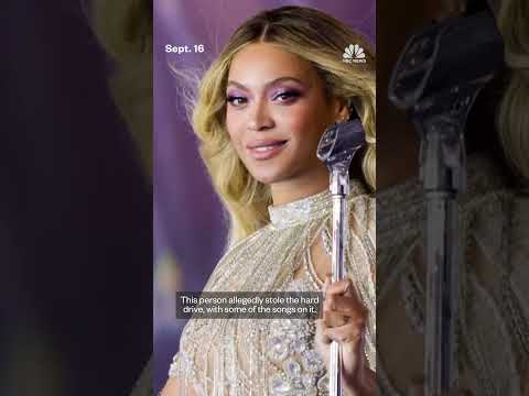 Suspect arrested in theft of Beyoncé's unreleased music
