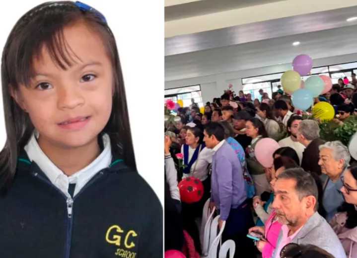“Le devuelvo a Dios ese angelito”: emotivo mensaje del padre en funeral de Valeria Afanador