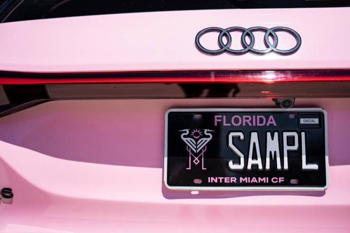 El Inter Miami lanza su propia matrícula de coche para llevar su fútbol al resto de EE.UU.