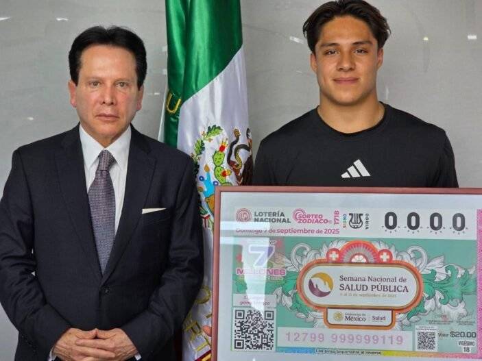 Osmar Olvera, campeón mundial de clavados, será Embajador de la Semana Nacional de Salud Pública 2025