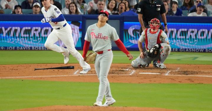 Snell strikes out season-high 12, Ohtani and Freeman homer as Dodgers beat Phillies 5