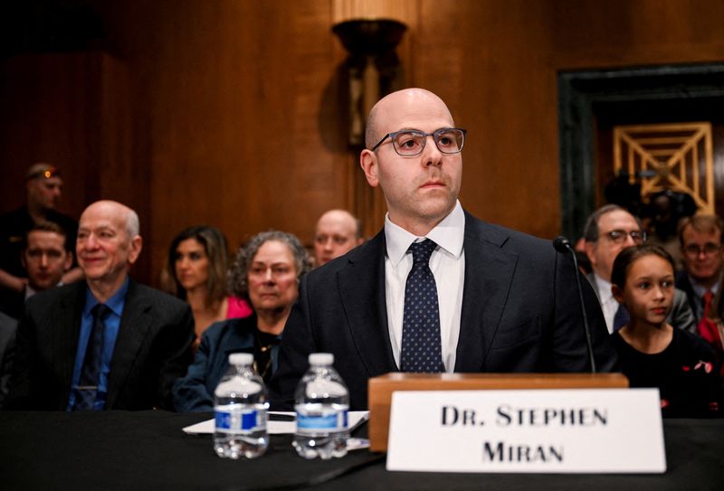 Fed independence in focus as US Senate holds hearing on Trump nominee Miran