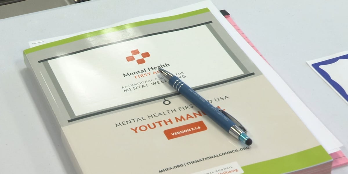 Youth mental health first aid training held at Western New England University