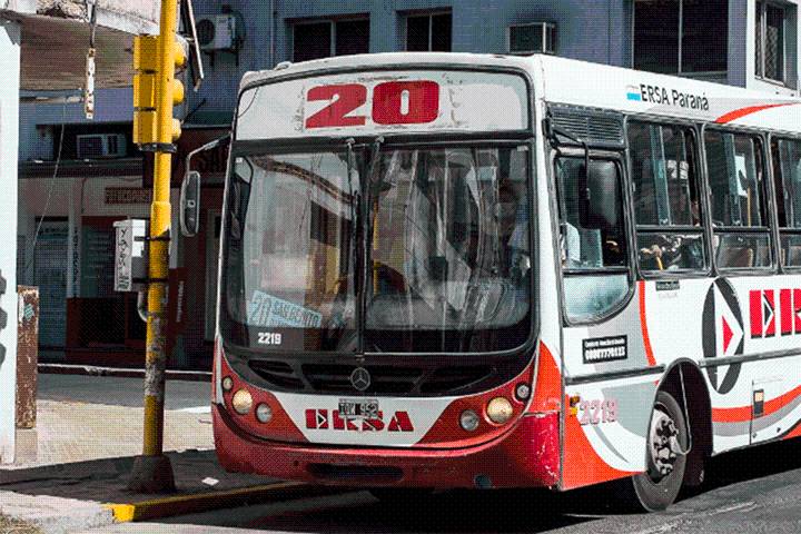 Qué líneas no están afectadas por el paro de colectivos en Paraná