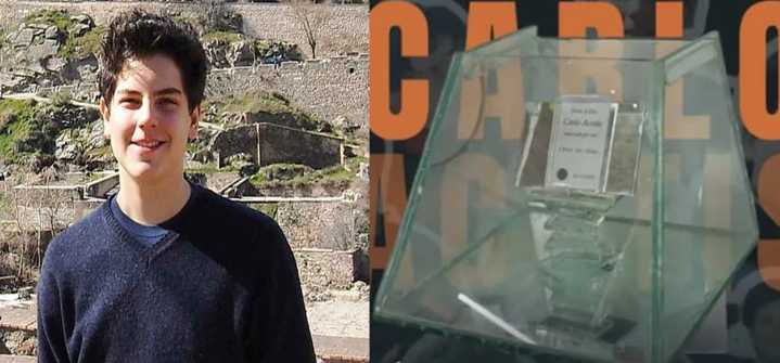 Reliquia del santo milenial Carlo Acutis desaparece en Mérida