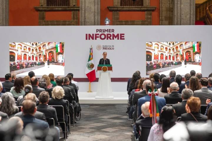 Nayarit presente en el Primer Informe de Gobierno de la presidenta Claudia Sheinbaum