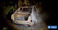 Delincuentes golpean a empresario para realizar portonazo en Huechuraba: después quemaron el auto