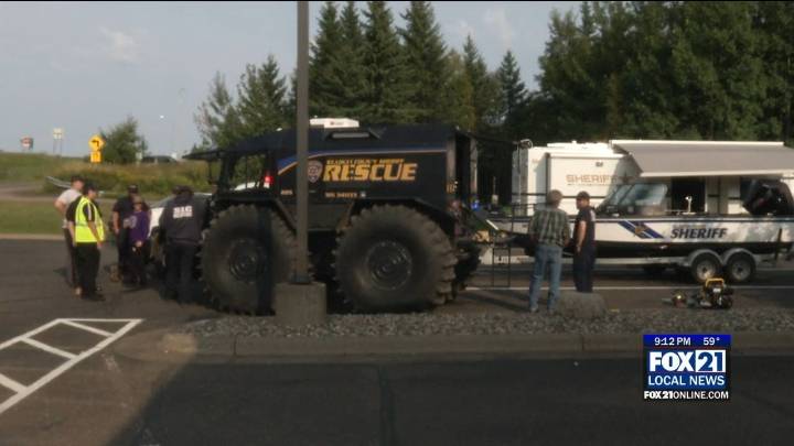 ST. Louis County Rescue Squad Brings Equipment for McHero Night