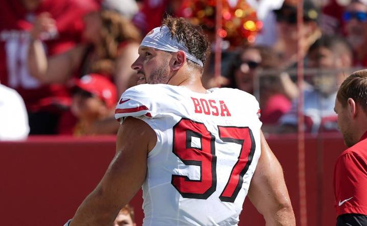 San Francisco 49ers se queda sin Nick Bosa por el resto del año