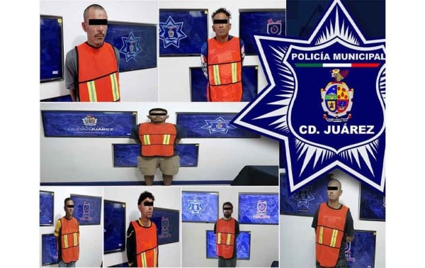 Capturan a siete, contaban con orden de aprehensión