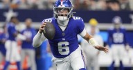 Jaxson Dart to start at quarterback for the Giants against the Chargers, AP sources say