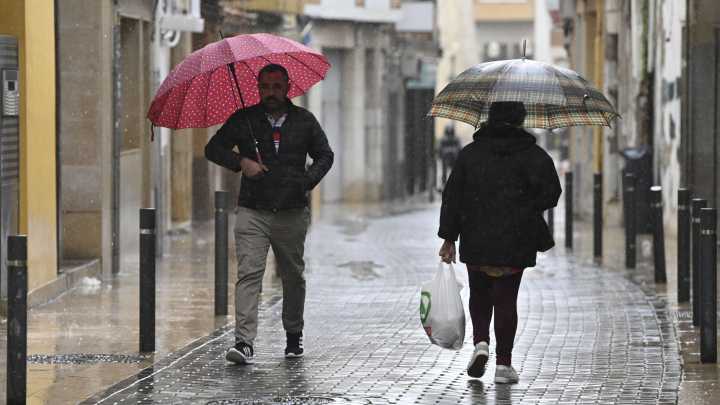 Aemet advierte de lluvias muy fuertes e incluso torrenciales en la Comunitat Valenciana