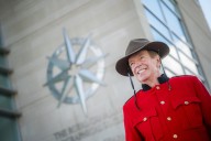 Monty Python’s iconic lumberjack and Mountie costumes find permanent home on display in Canada