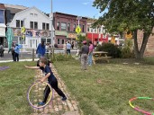 Block party celebrates completion of Broadway Street corridor project