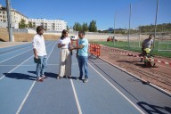 Arranca la segunda fase de renovación de las pistas de atletismo