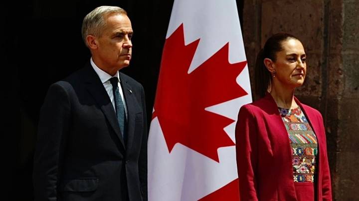 Sheinbaum se reúne con Carney para hablar de comercio antes de revisar el T
