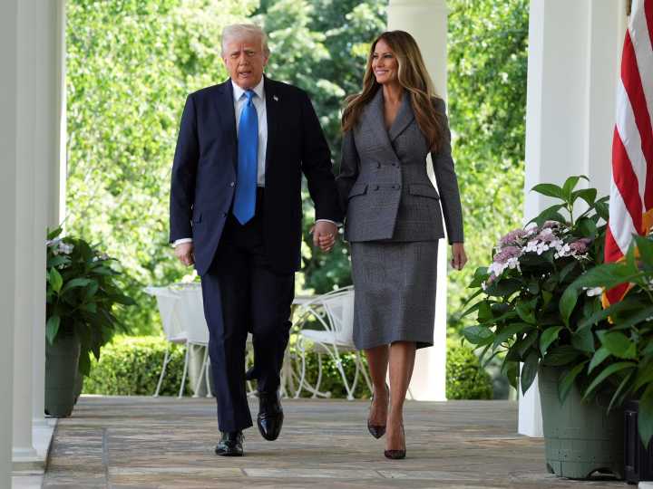El dato ignorado sobre el día en que Melania conoció a Donald Trump
