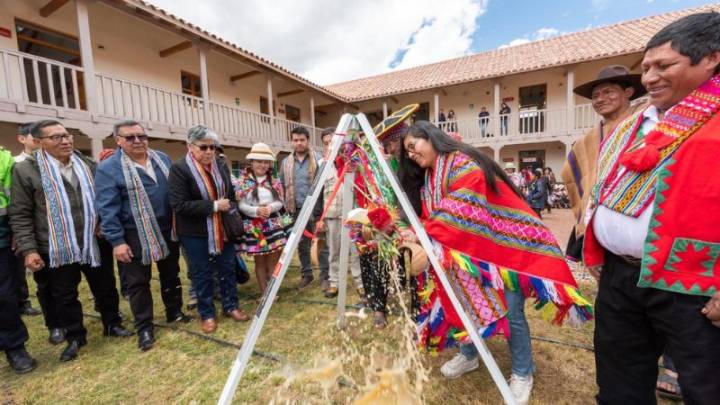 Mincul inaugura la Casa de la Cultura de Sangarará con una inversión superior a S/7.8 millones