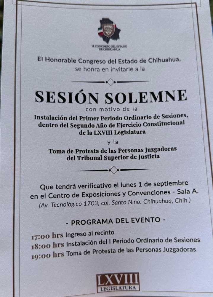 Personas juzgadoras tomarán protesta hoy, en el Centro de Convenciones