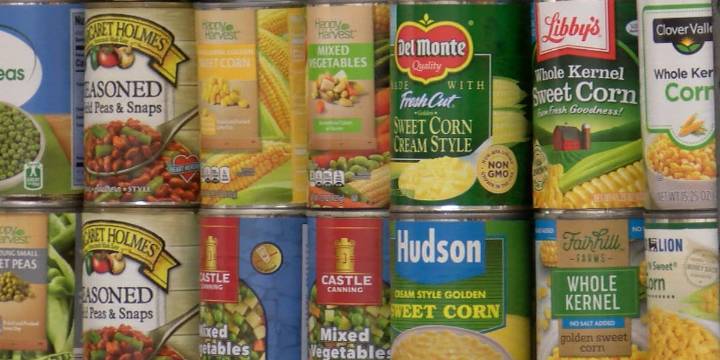 York School District 1 donates nearly 6K canned goods to food bank seeing shortage