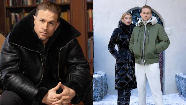 'Monsters' Star Charlie Hunnam Fronts Mackage's Fall 2025 Campaign