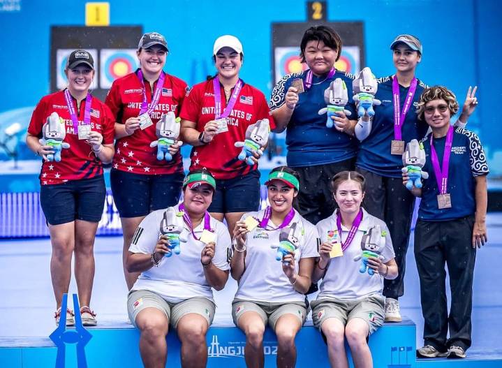 México gana inédita medalla de oro en Mundial de Tiro con Arco